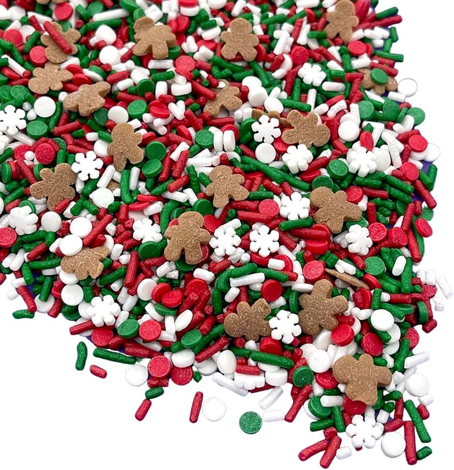Christmas sprinkles | Sprinkles | Christmas jimmies | Cookie sprinkles | Amazon (US)