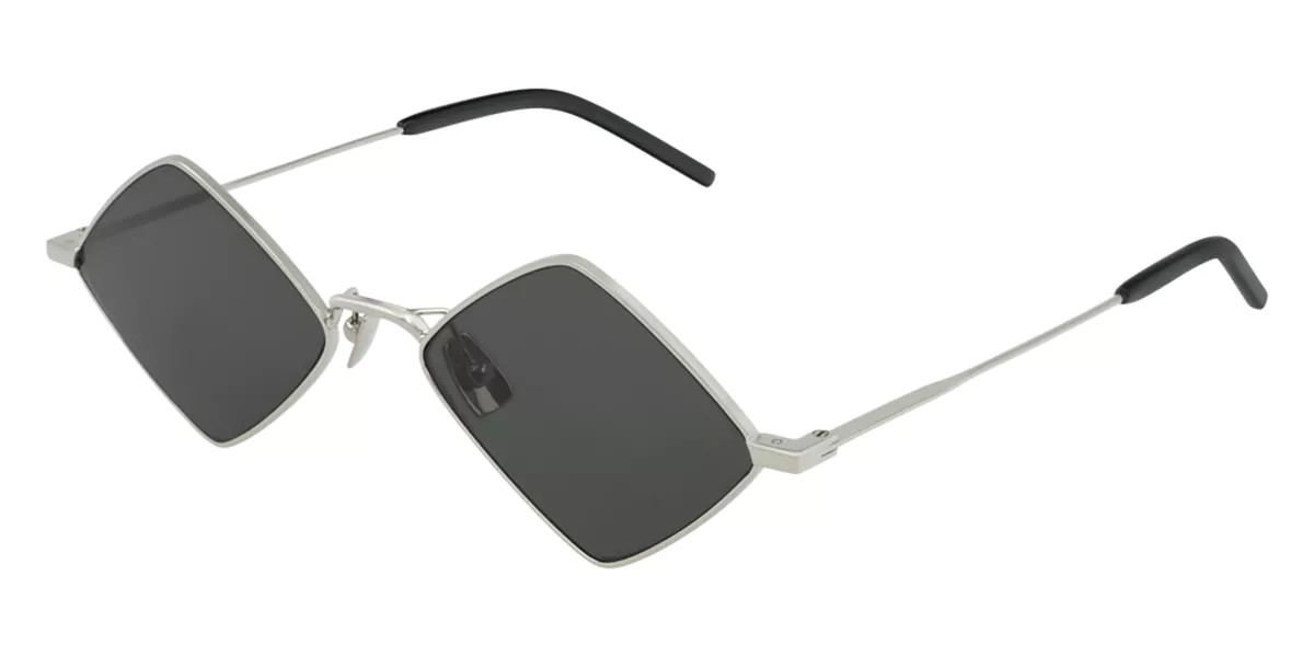 Saint Laurent SL 302 LISA 001 Men's Sunglasses Silver Size 55 - Free RX Lenses - Free RX Lenses | SmartBuyGlasses Global