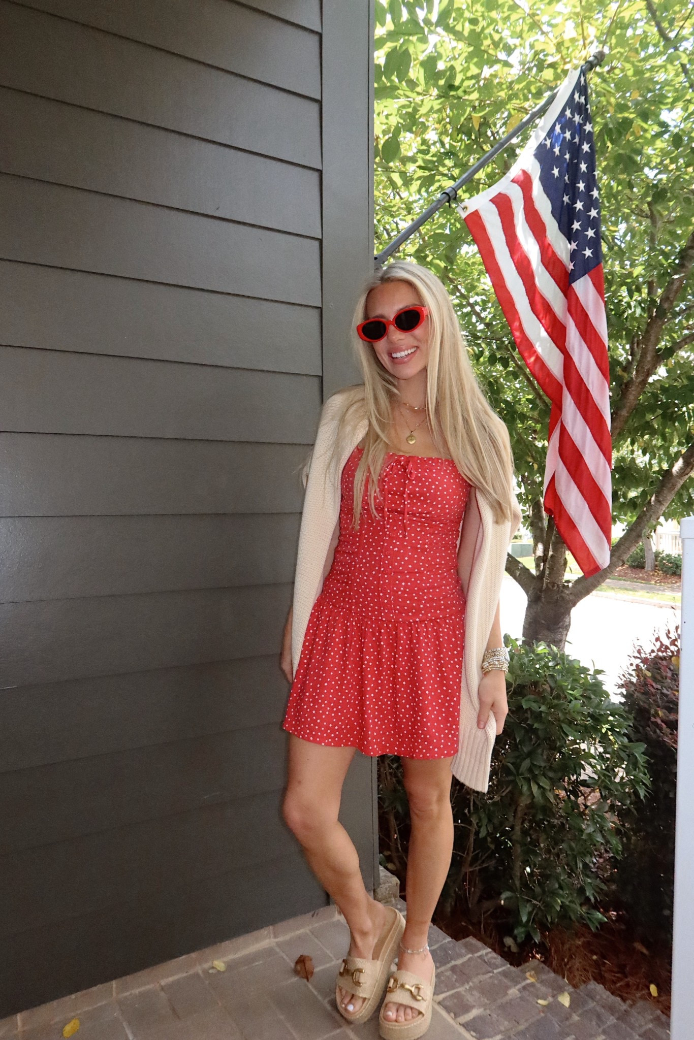 Red star print target mini dress so cute and flattering!!! 

#LTKFindsUnder50 #LTKPetite #LTKSeasonal