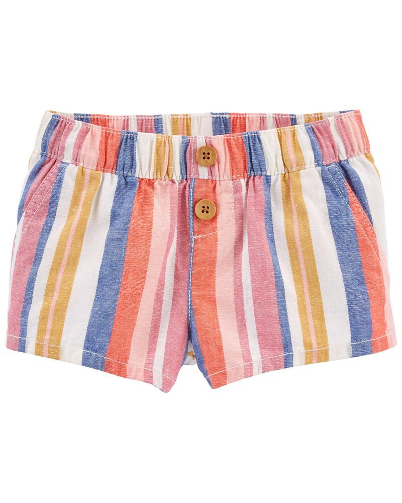 Striped Pull-On Shorts | OshKosh B'gosh