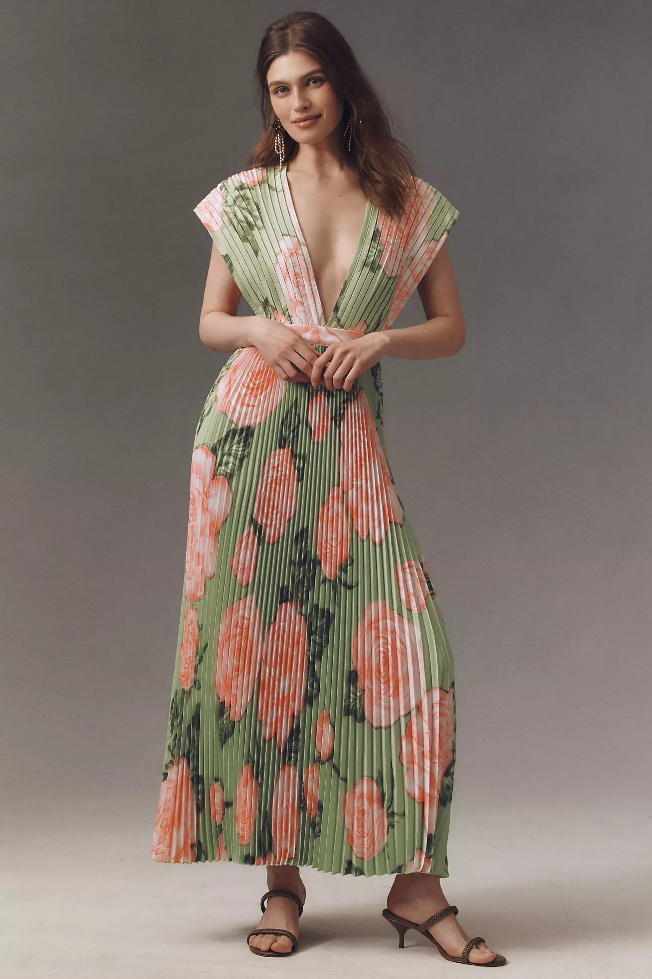L'IDÉE Pleated Gala Gown | Anthropologie (US)