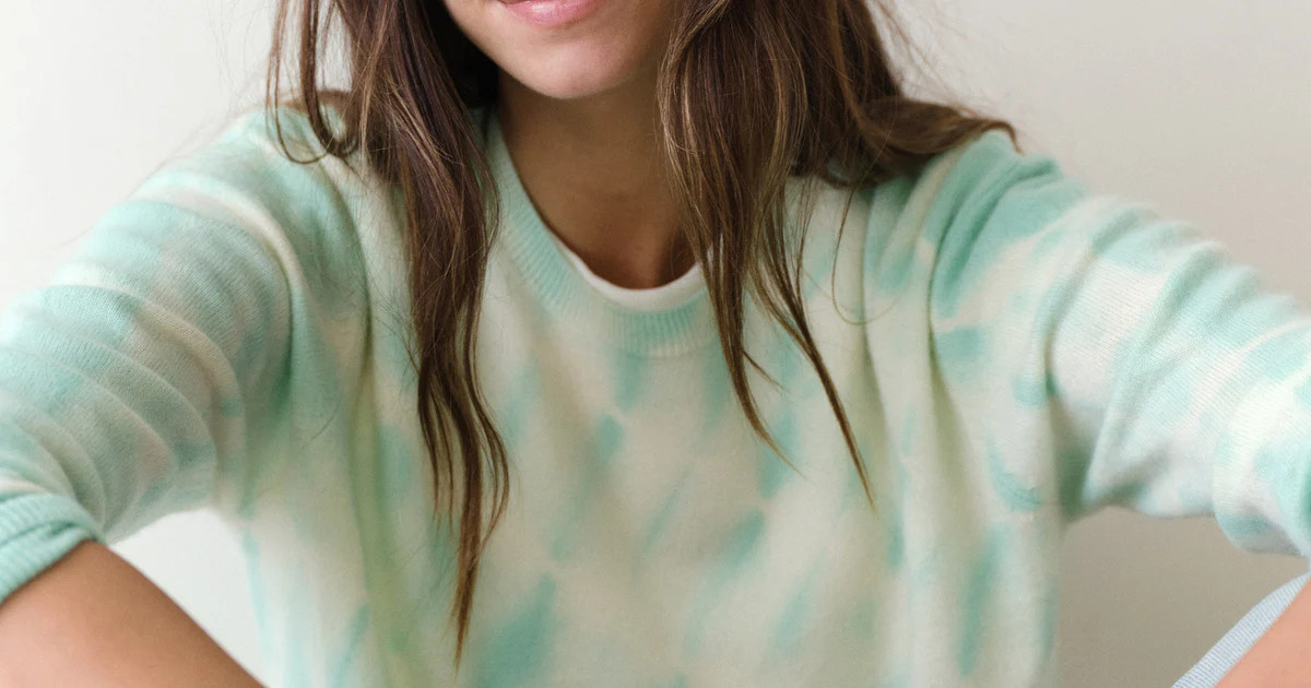 Harper Cashmere Tie Dye Sweater | Marine Layer
