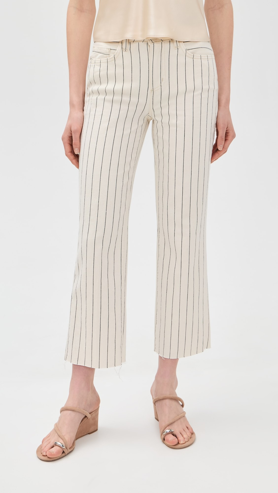 L'AGENCE Wanda Crop Wide Leg Jeans | Shopbop | Shopbop