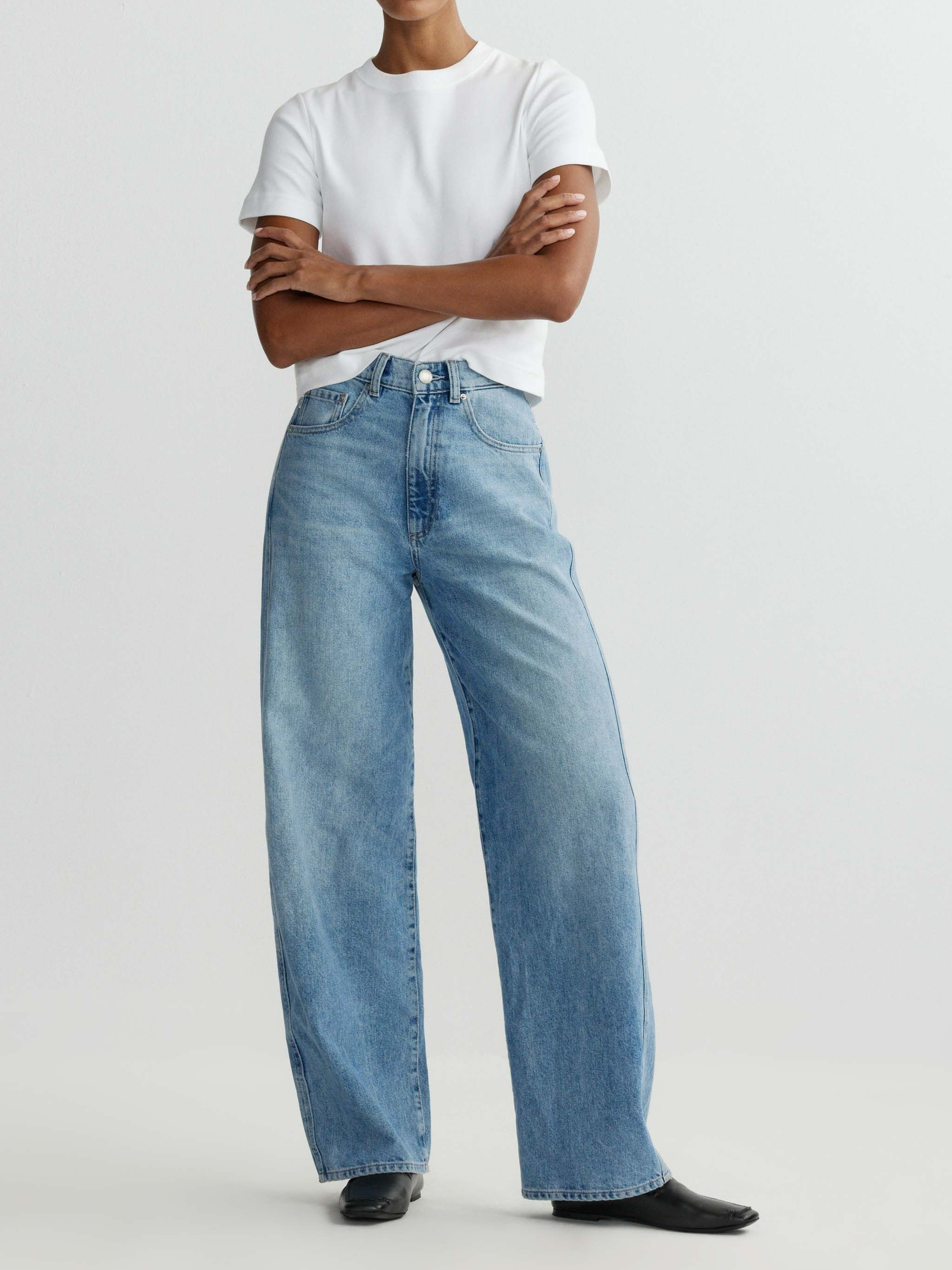 Taylor Relaxed Barrel High Rise 31" Jeans | River | DL 1961 Women