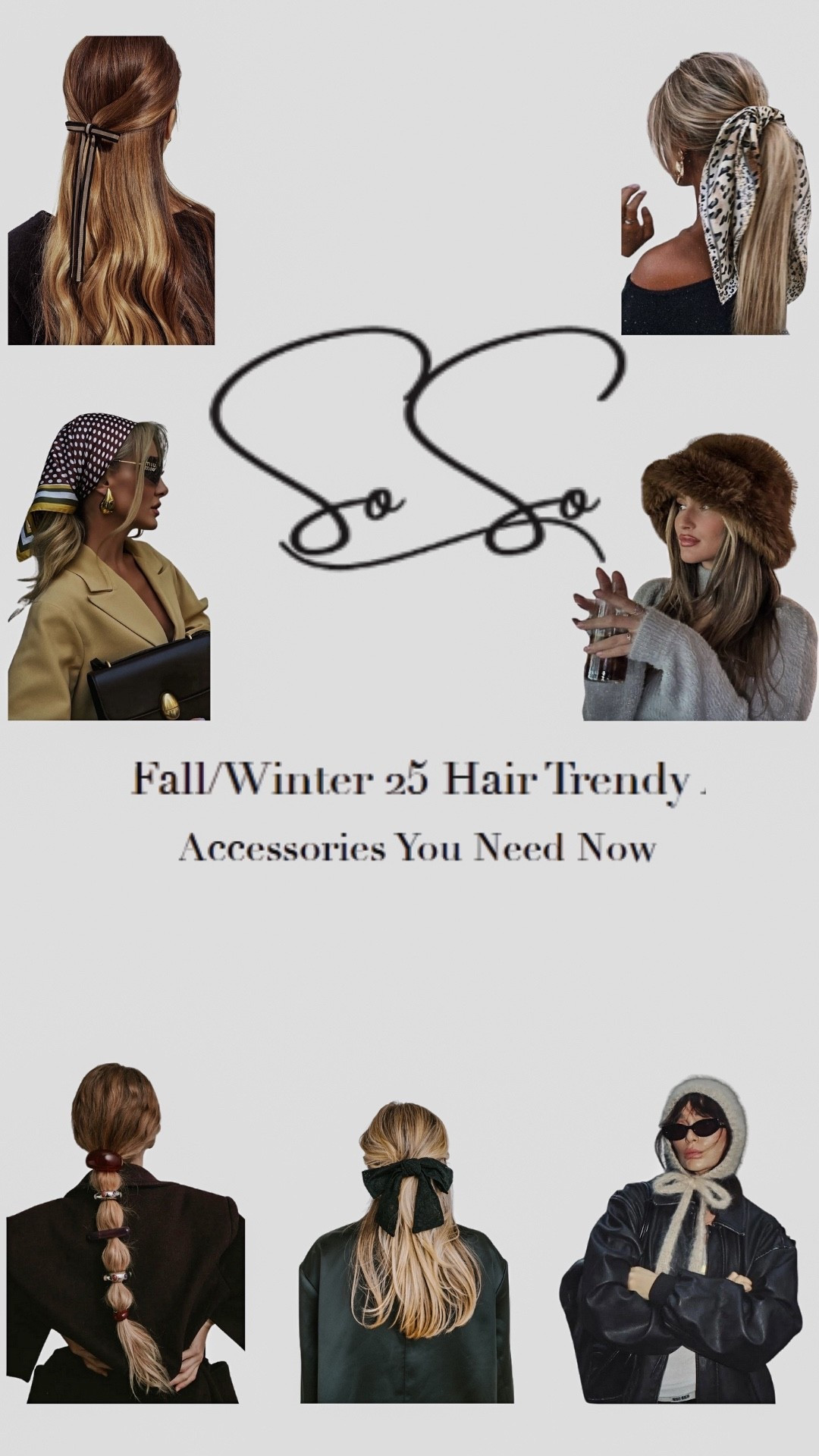 Fall/Winter 25 Hair Trendy Accessories are not just a cute add-on this season – they are the fastest way to make your entire look feel intentional. Indeed, a scarf tied over the head gives that quiet luxury, Paris-meets–French Riviera energy. A cap or beanie makes a tailored coat feel relaxed and cool. A fluffy hat or a sleek headband can transform a simple black outfit into something that suddenly looks editorial. Actually, you don’t need 10 different hair routines, you just need a few smart hair trendy accessory. Once you understand the shapes, textures and proportions that flatter you, getting ready on winter will be easy. 

Read full post here: https://lasosoff.com

#LTKautumn #LTKwinter #LTKstyletip