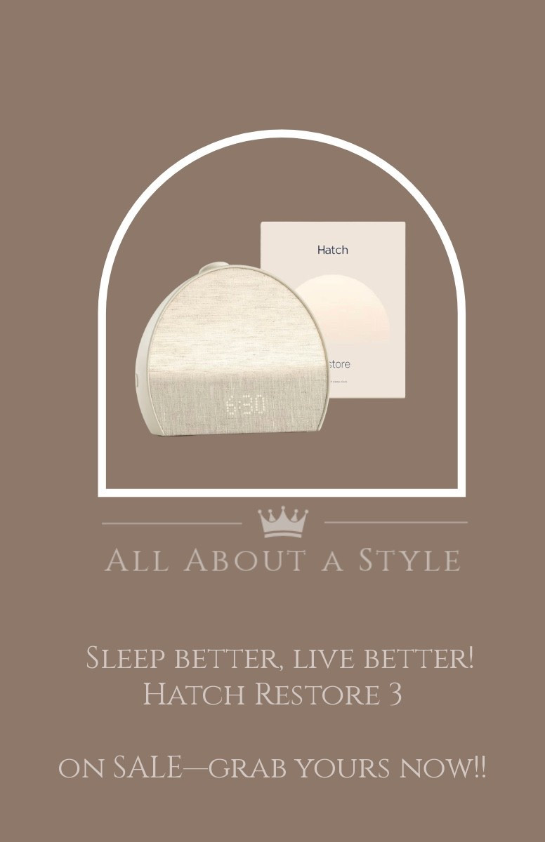 Sweet dreams start here! Hatch Restore 3—on sale now! 

Tap to shop 

#BetterSleep #SleepWell #SleepTech #SleepSystem #HatchRestore #SweetDreams #NightTimeRoutine #SleepGoals #SelfCare #WellnessTech #SleepSale #UpgradeYourSleep #HealthyHabits #RelaxAndUnwind