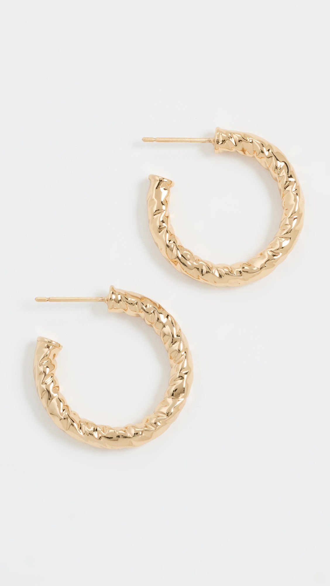 Jennifer Fisher Hailey Huggies Yellow Gold One Size | Shopbop