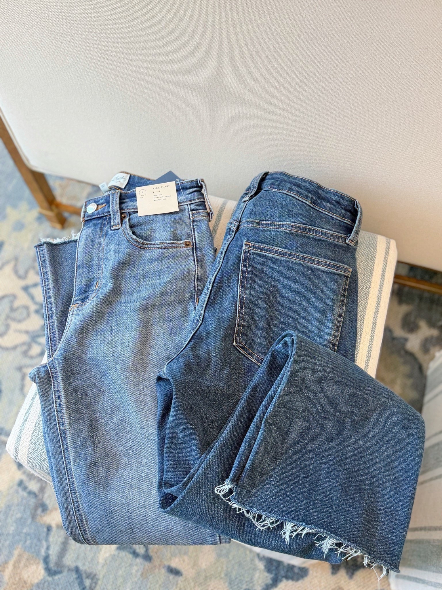 $24 @Target Mother jeans dupe on sale! 🎉 fit like MOTHER hustler ankle fray👌🏻 runs small - size up at least one size‼️I typically wear a 0 in target jeans and had to size up to a 4 in these 🤷‍♀️ #target #target style mother look for less mother denim spring jeans spring outfit ideas a new day universal thread affordable jeans 

#LTKSaleAlert