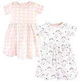 Luvable Friends Baby Girls' Cotton Dress, Unicorn, 5 Toddler | Amazon (US)