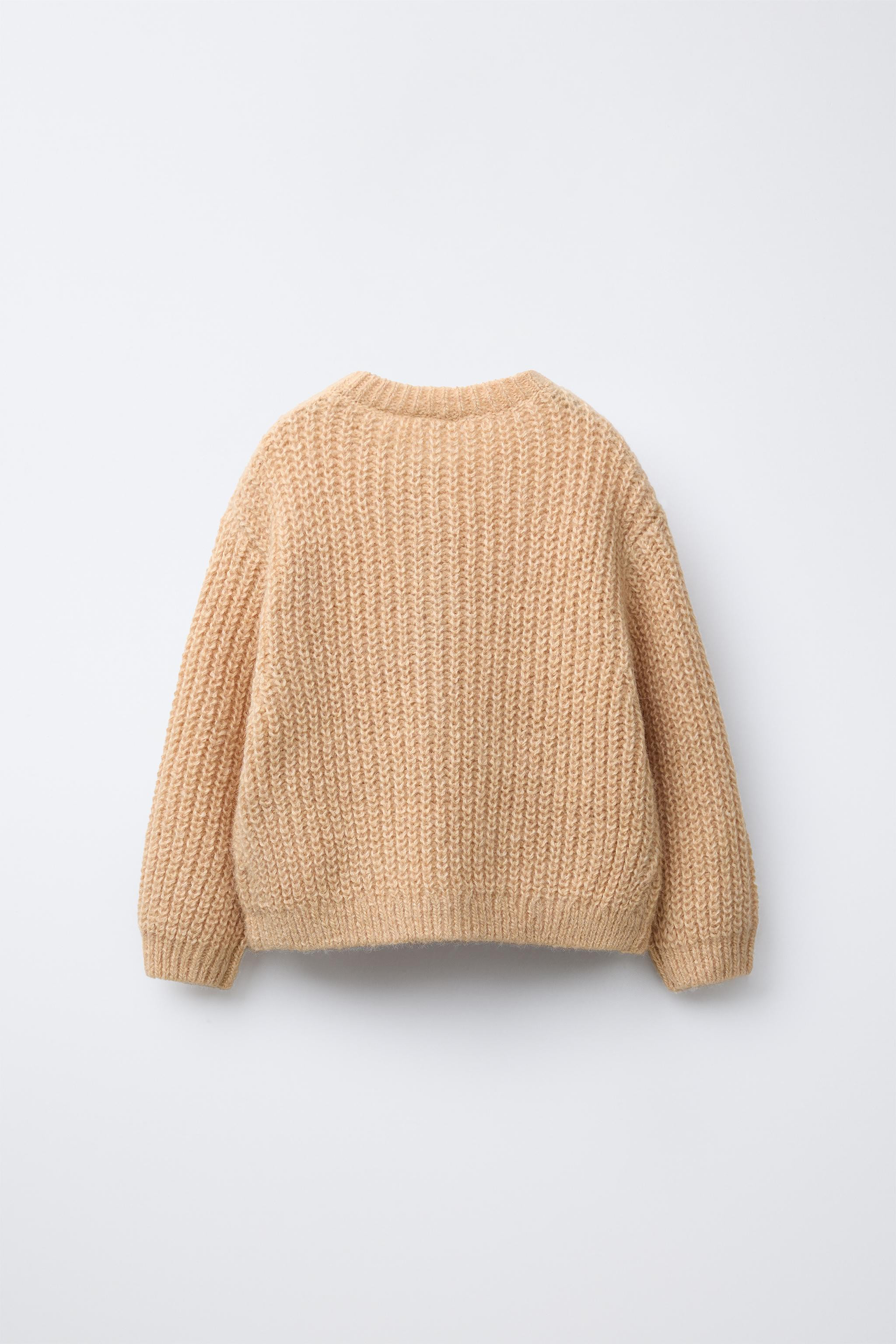 LACE POCKET KNIT CARDIGAN | Zara US