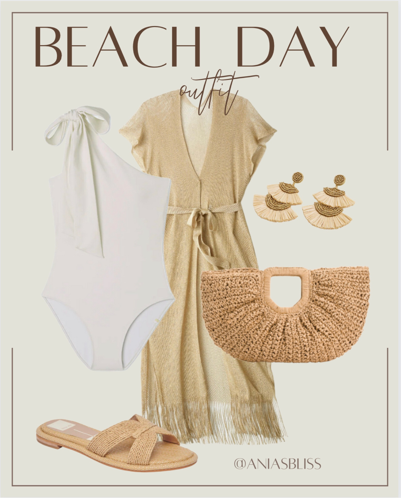 Beach day outfit, pool outfit, one piece swimsuit, swim cover up, beach bag, summer sandals, summer outfit 

#LTKswim #LTKtravel #LTKSeasonal