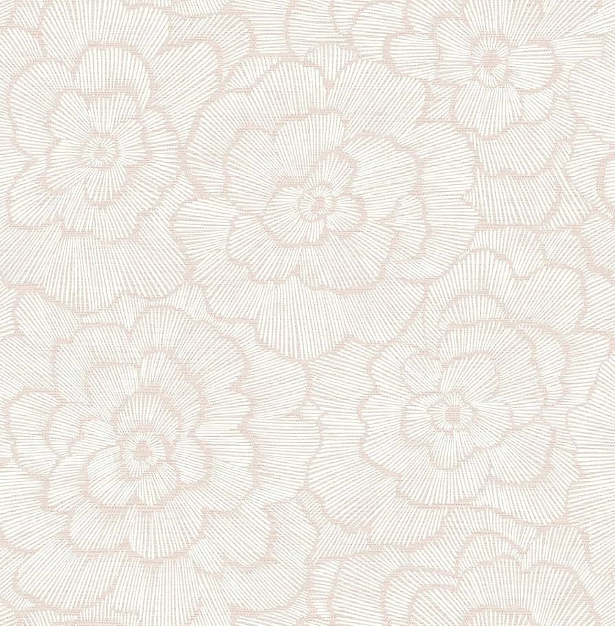 Pink Saraya Peel and Stick Wallpaper | Amazon (US)
