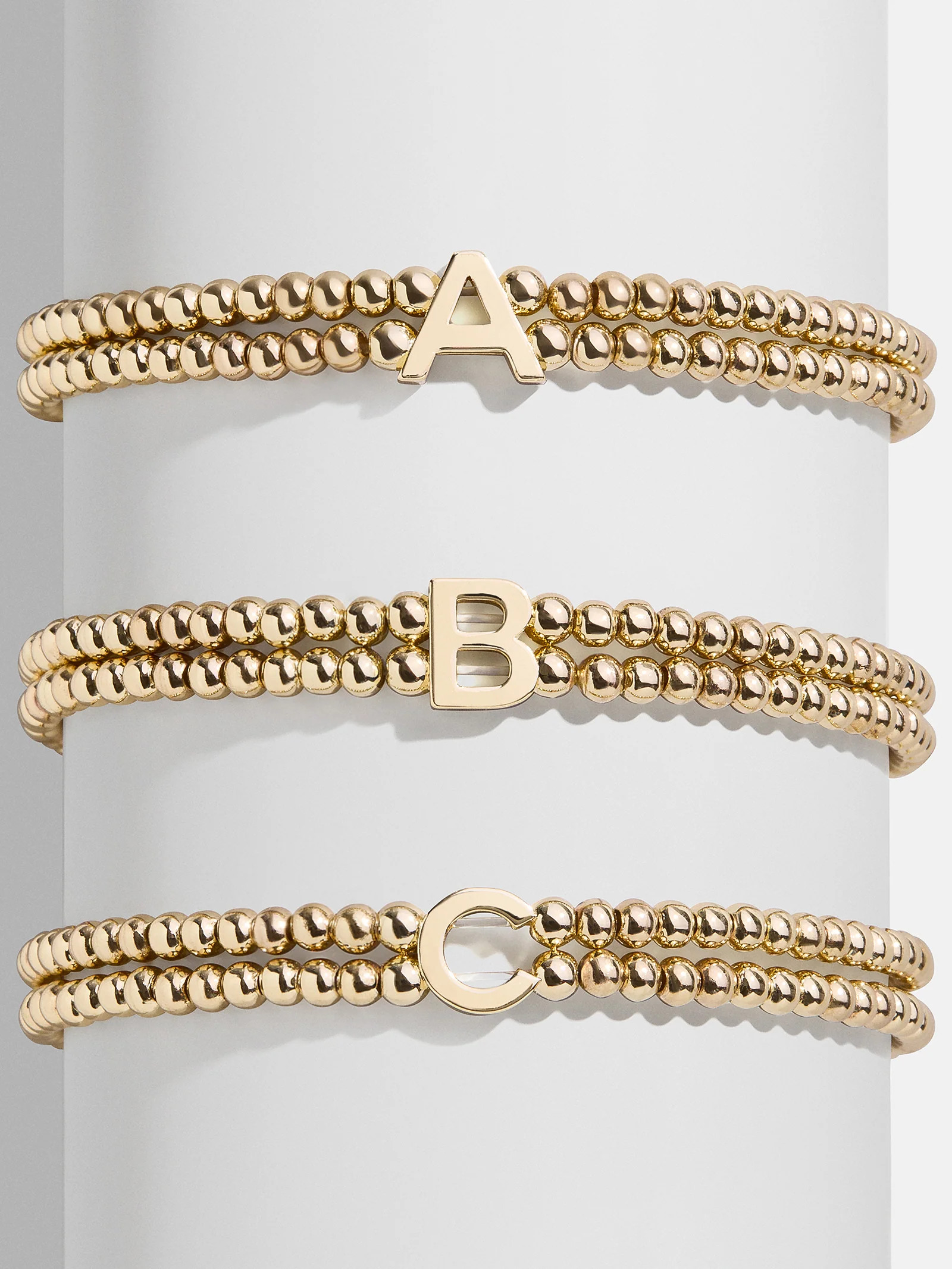 Ivy Initial Pisa Bracelet - Initial Pisa Bracelet | BaubleBar (US)