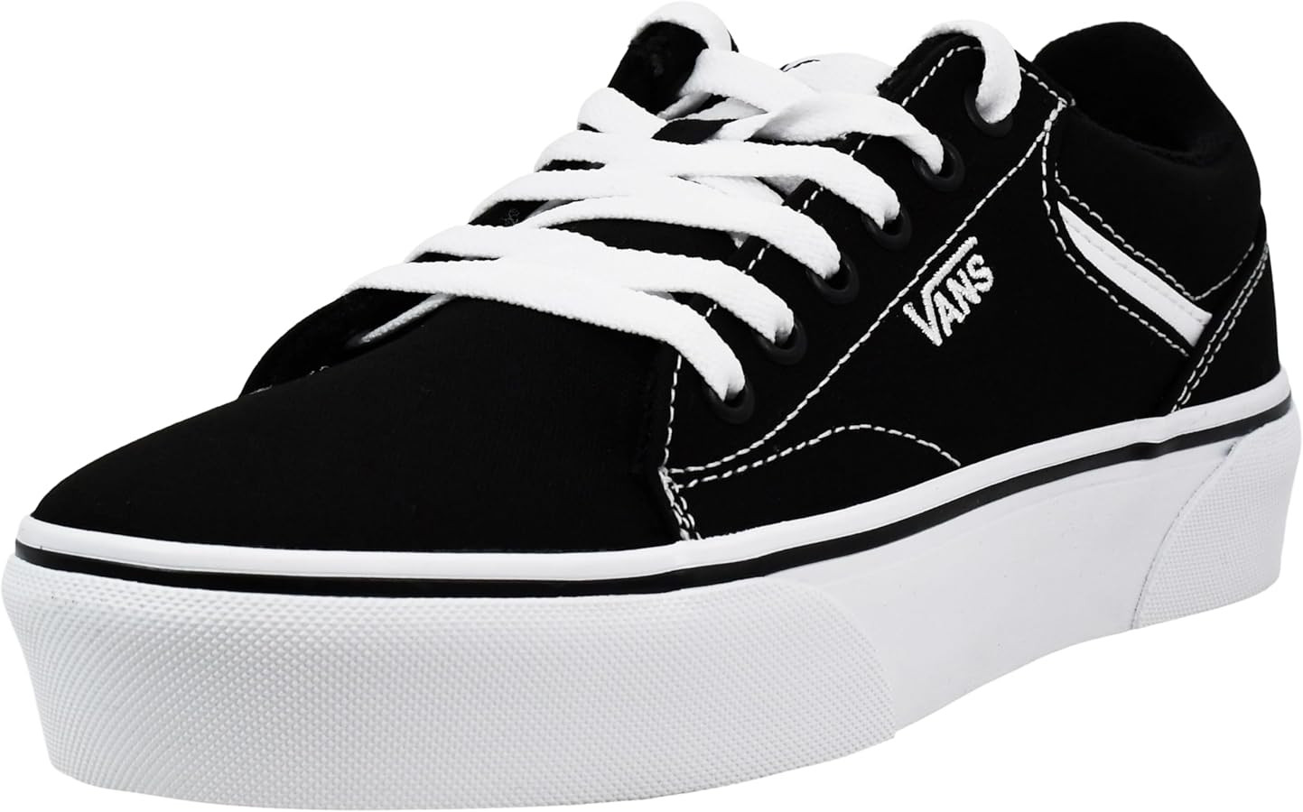Vans Women’s Canvas Seldan Low Cut Design Platform Sneaker | Amazon (US)