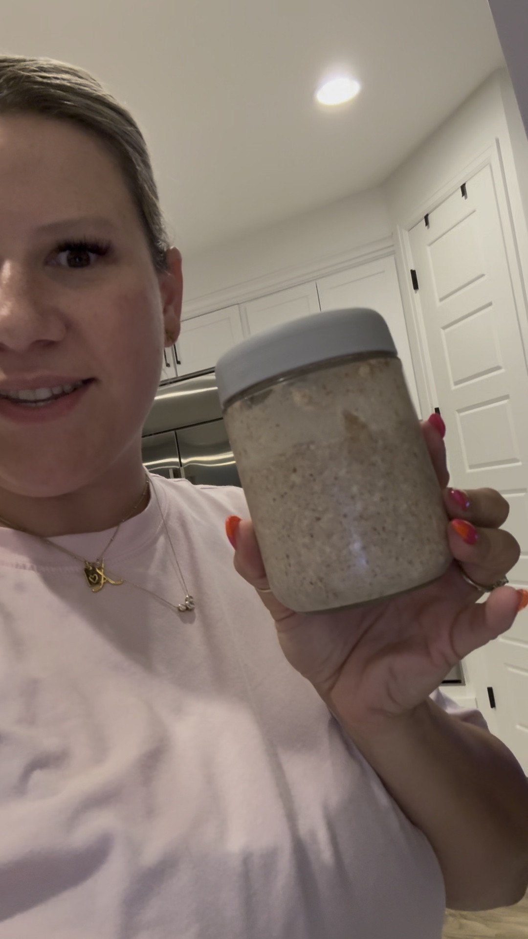 My new favorite jars for prepping overnight oats, chia seed pudding, yogurt parfaits and more!!! They stack and don’t fall over in the fridge! Such a win! 

#LTKFamily #LTKHome #LTKActive