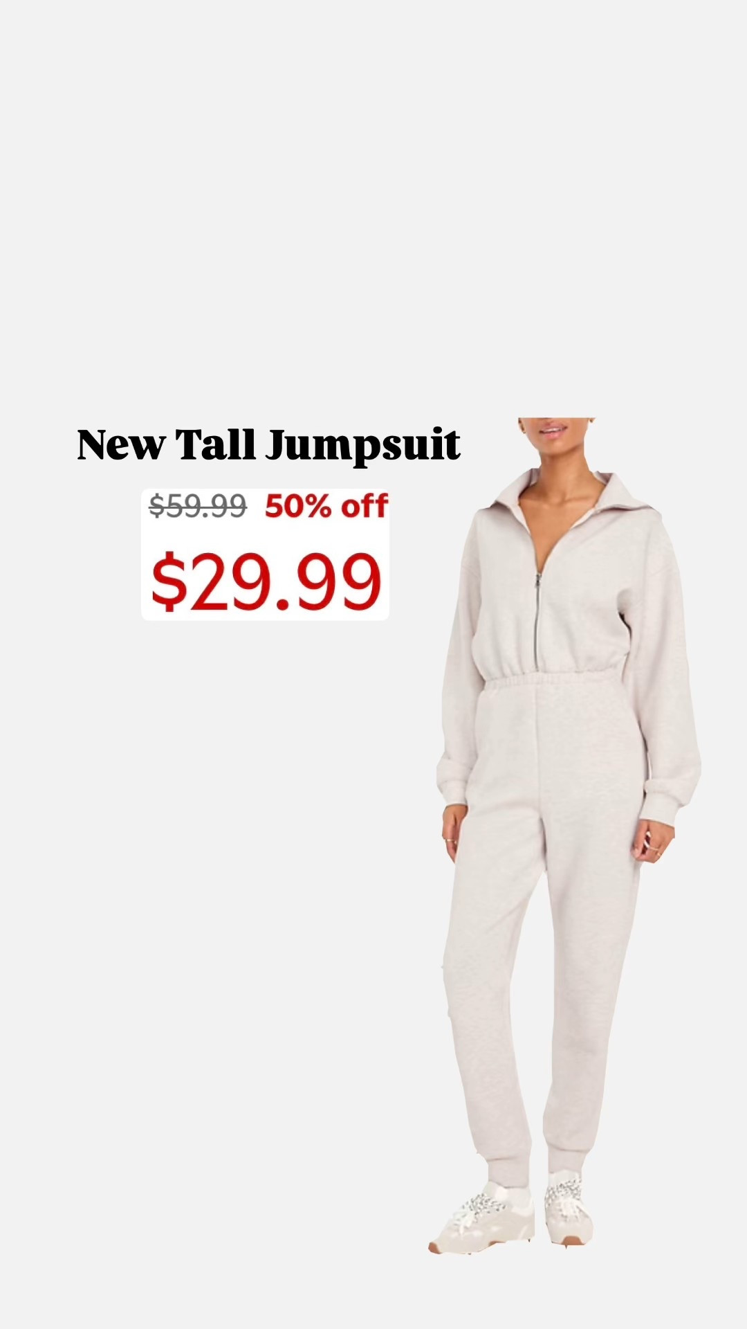 New scuba tall jumpsuit is on sale! 

#LTKTall #LTKSaleAlert #LTKActive