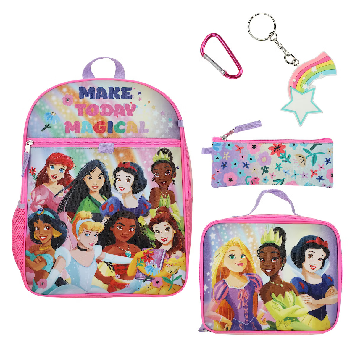 Disney Princesses Make Today Magical 5-Piece Backpack & Lunchbox Set | Target