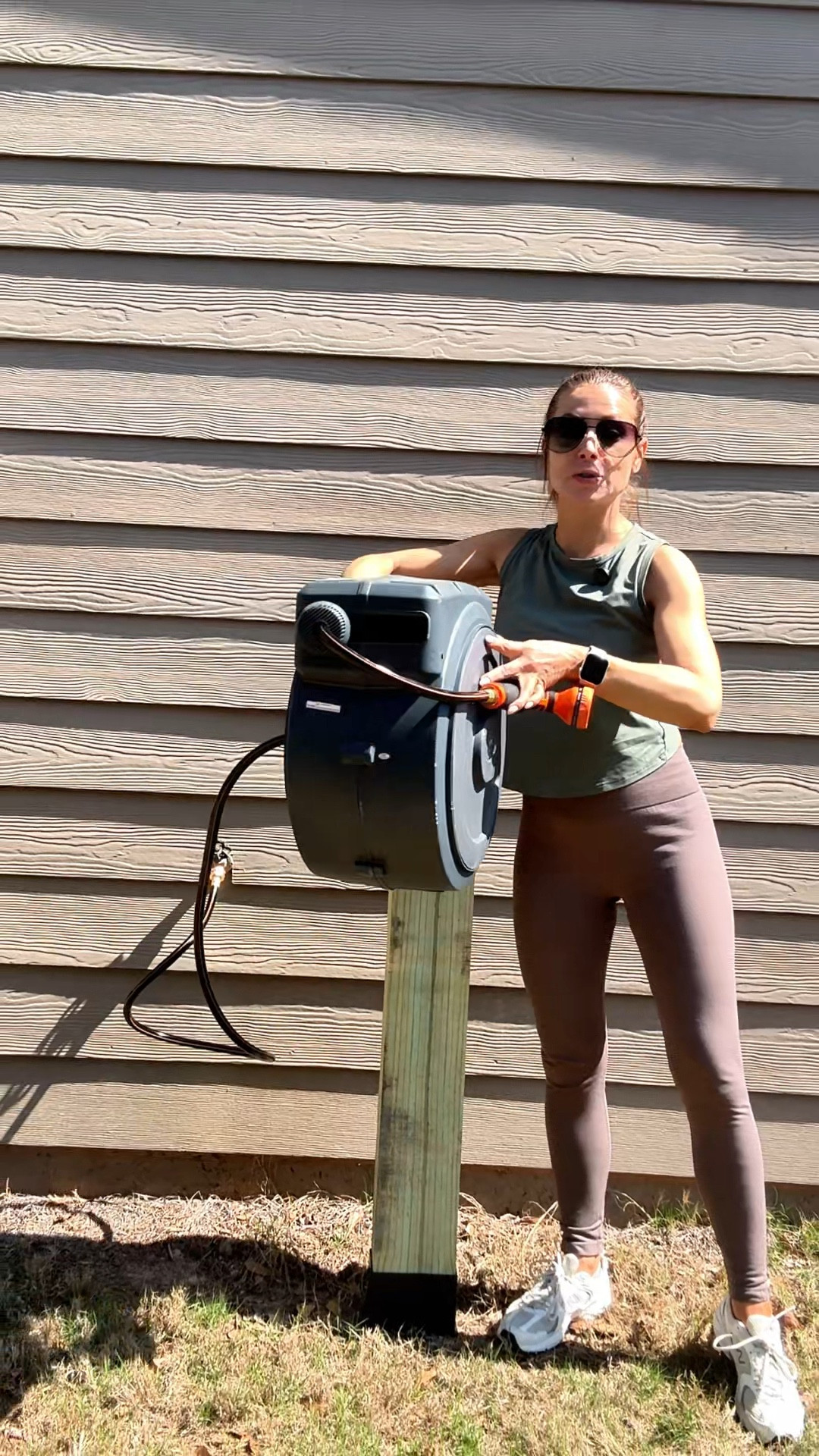 Take your old hose and get rid of it… I’m not even kidding.

If you’re tired of dragging hoses across your yard, constantly moving them from spigot to spigot, and dealing with tangles and kinks, you need to see this.

This retractable garden hose is 130 feet long, swivels 180°, and retracts itself with just a pull. That means no mess, no cleanup, and no wasted time. It easily reaches around the front yard, side yard, and backyard—one hose does it all.

Whether you’re watering flowers, cleaning your patio, washing your driveway, or maintaining your lawn, the 9 spray settings give you exactly what you need.

This is hands-down one of the smartest and easiest yard upgrades you can make right now.

Spring is here… don’t wait until these sell out. 

	•	#GardenHacks
	•	#OutdoorLiving
	•	#HomeGarden
	•	#SpringReady
	•	#YardUpgrade 