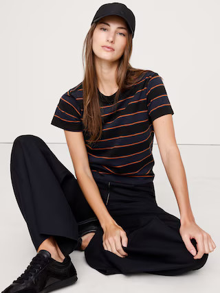 Vintage Cotton Crew-Neck T-Shirt | Banana Republic (US)