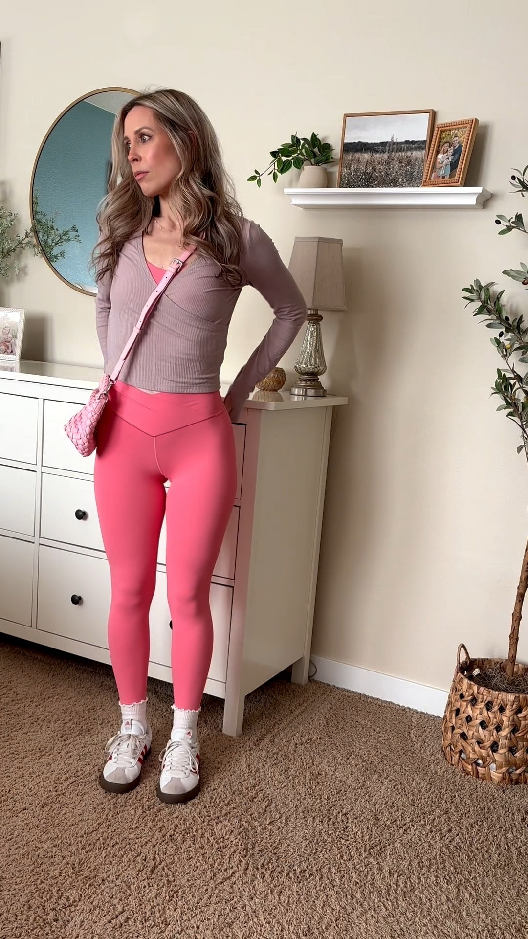 I love Aerie’s offline line. Wearing size small in everything  

#LTKActive #LTKootd #LTKfitnessgoals