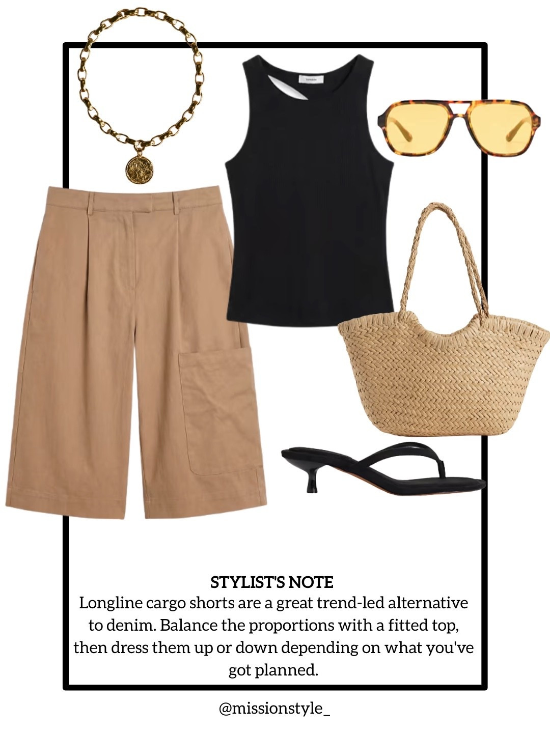 Cargo bermuda shorts are such a summer hero, balancing them with a fitted top for proportions

#LTKuk #LTKsummer #LTKmodest