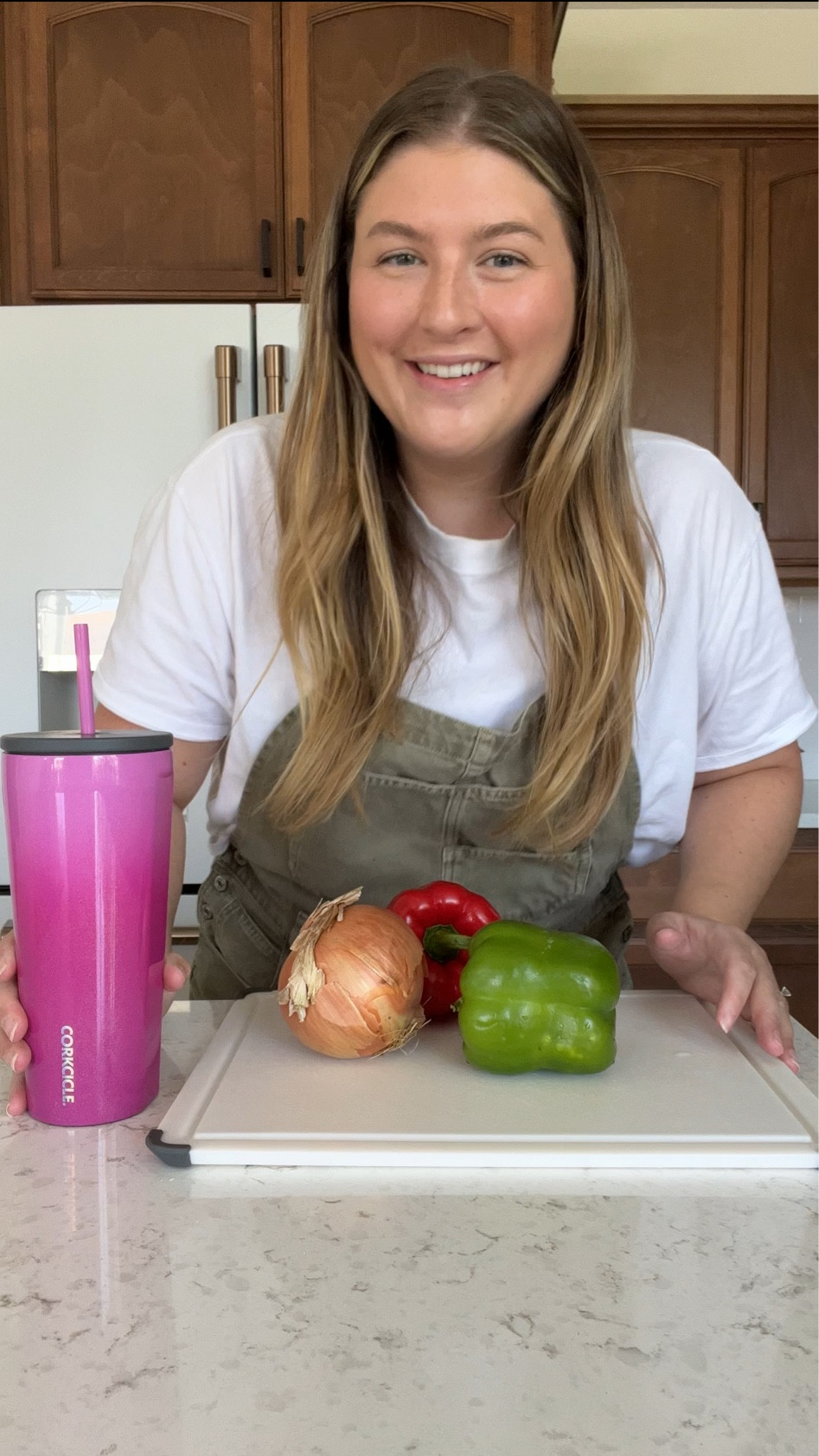 Free people overalls ✨🫶🏻 wearing a size XL & my favorite cup right now! 

#LTKmidsize