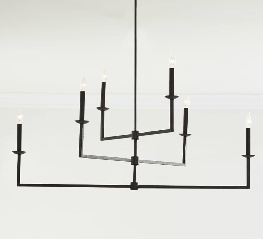Forged-Iron Mobile Chandelier Industrial Chandelier Remington Chandelier | Amazon (US)