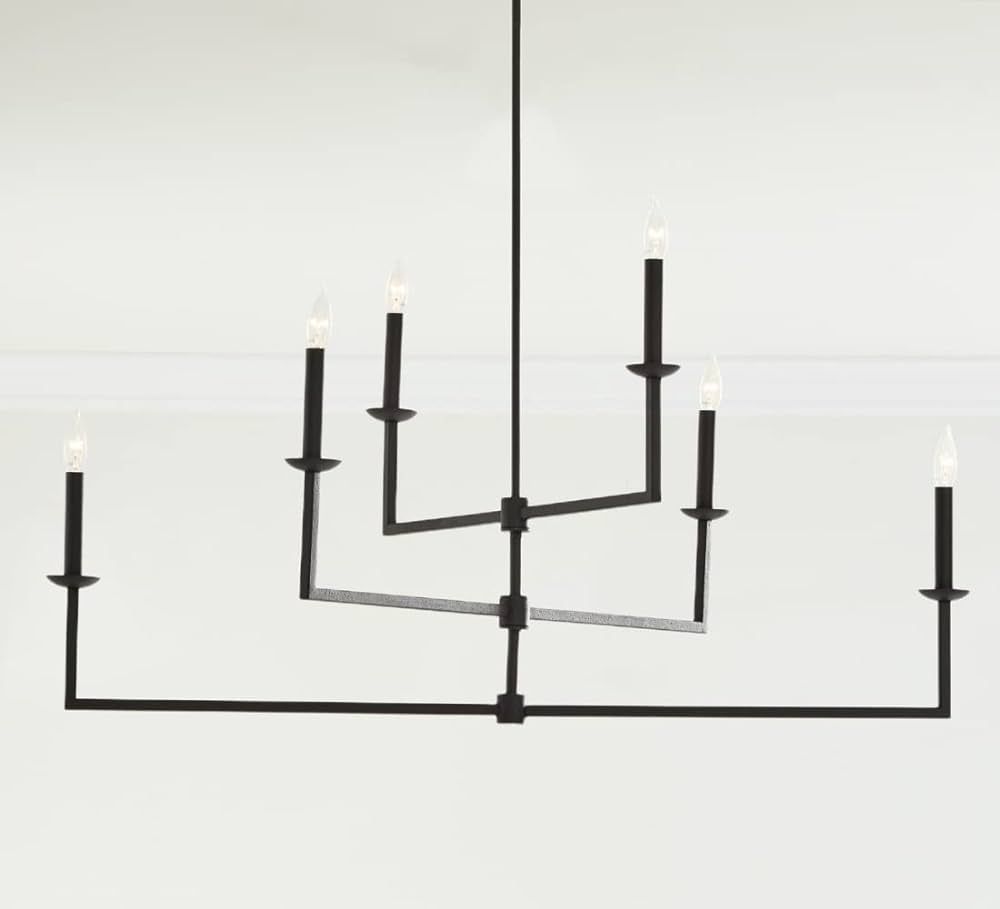 Forged-Iron Mobile Chandelier Industrial Chandelier Remington Chandelier | Amazon (US)
