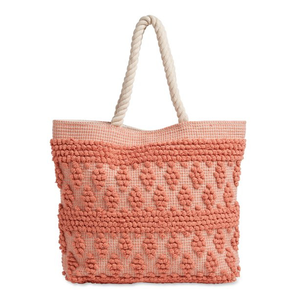 Time and Tru Jaquard Tote | Walmart (US)