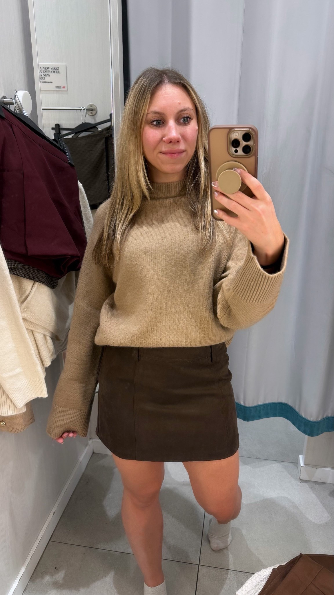 This brown suede skirt would look amazing with knee-high boots! Size up for lengthh

#LTKSeasonal #LTKStyleTip #LTKPetite