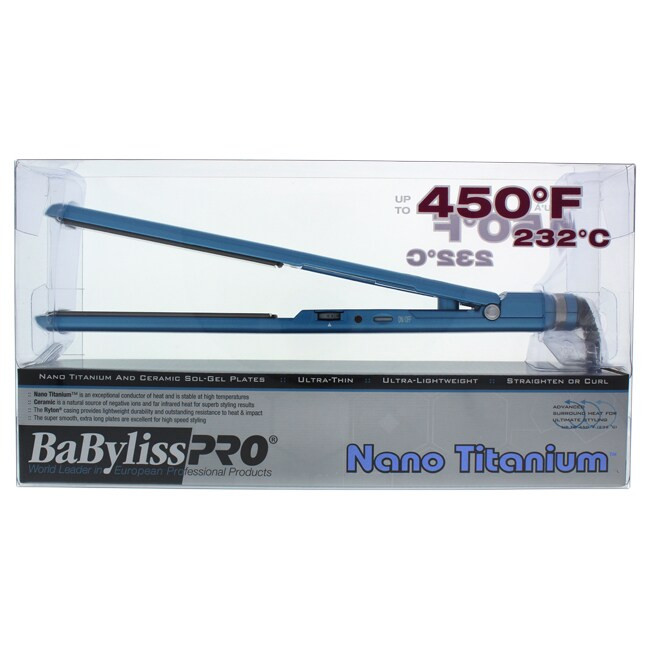 BaBylissPRO Nano Titanium Ultra-Thin 1-inch Flat Iron | Bed Bath & Beyond