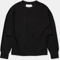 Crewneck Long Sleeve Sweater Black | Size: M | Color: Black | Curio