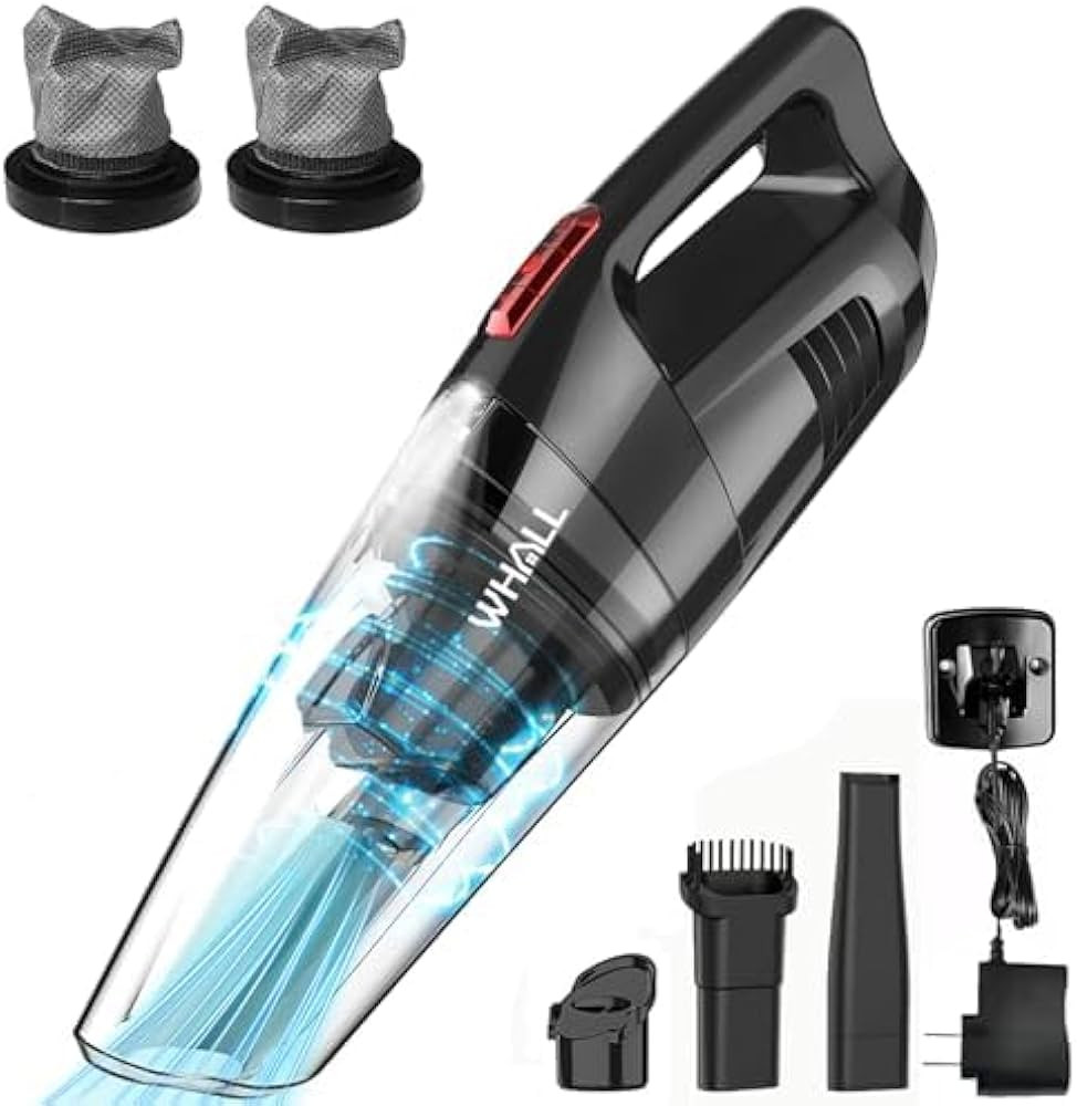 whall® Handheld Vacuum Cordless, 8500PA Strong Suction Hand Vacuum, Wet Dry Hand Held Vacuum Cle... | Amazon (US)