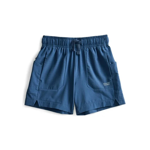 Athletic Works Boys' Ripstop Shorts, Sizes 4-18 & Husky | Walmart (US)