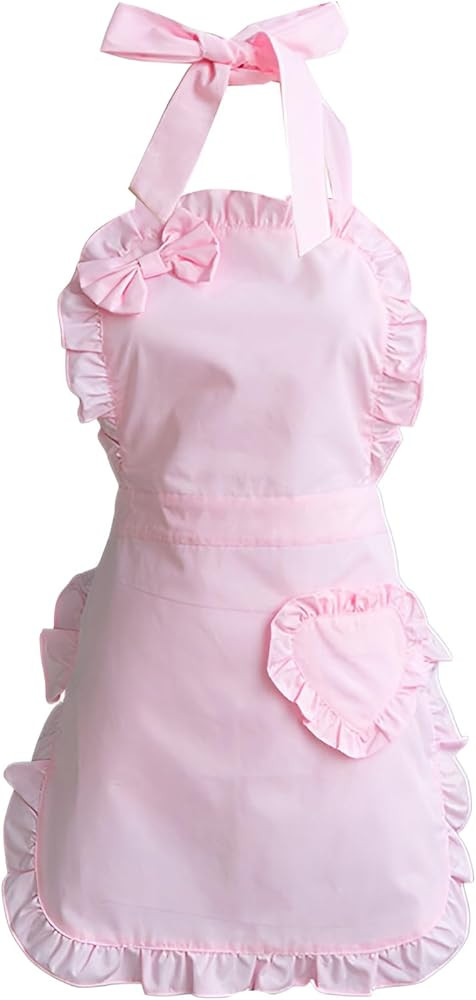 Ximimark 1pc Stylish Bowknot And Roll Hem Men's Apron With Back Strap, Home Kitchen, Cooking, Bak... | Amazon (US)