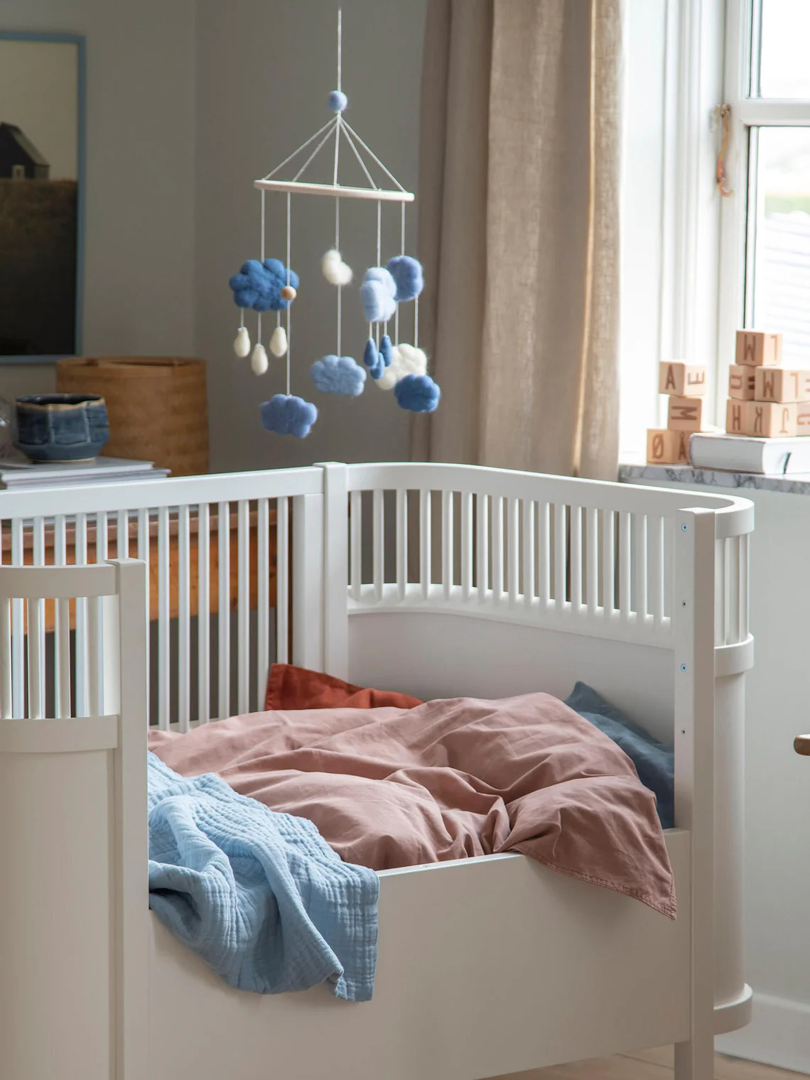 Handgefertigtes Babymobile Clouds | Westwing EU