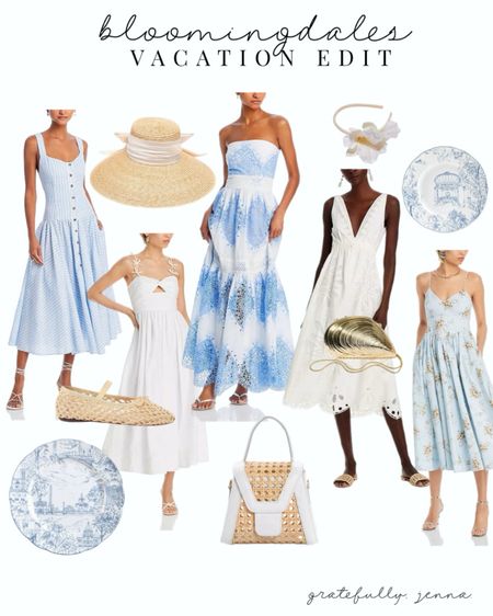 gorgeous Bloomingdale’s vacation style ✨ {Vacation, outfit, vacation dress blue and white dress summer outfit summer dress summer style summer flats summer handbag summer Bloomingdale’s}


#LTKSeasonal #LTKtravel