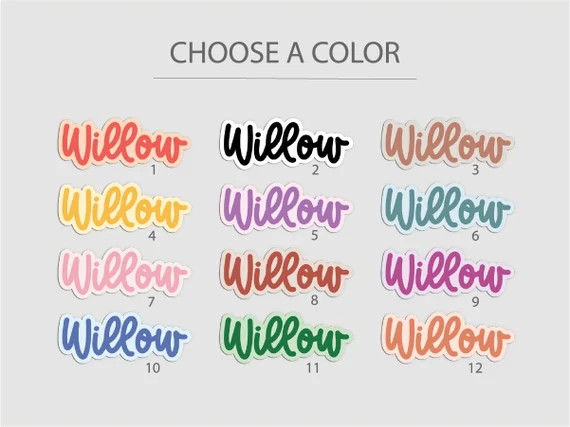 Custom Name Sticker  Teacher Stickers  Personalized Stickers - Etsy | Etsy (US)