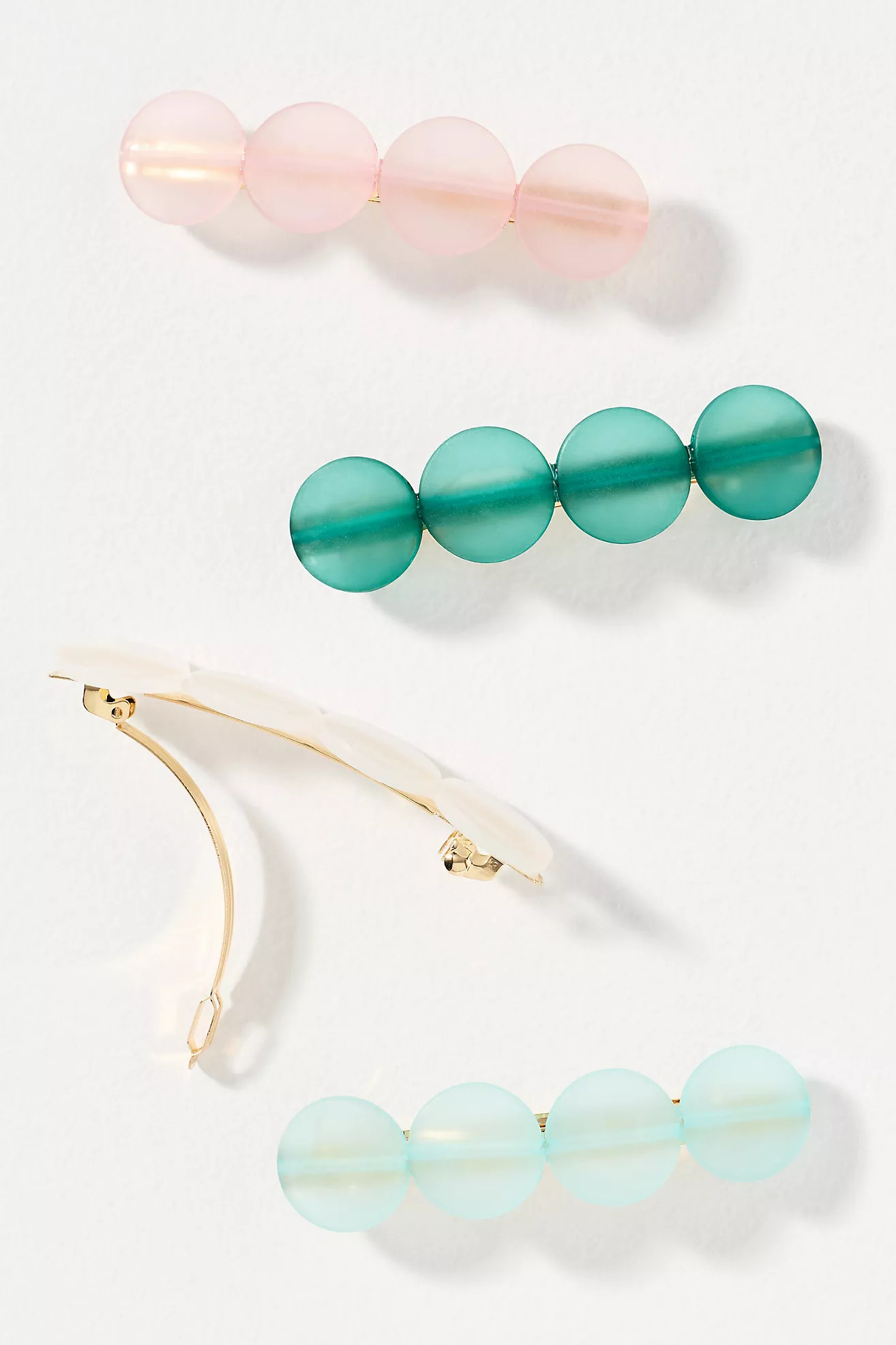 Citrus Barrettes, Set of 4 | Anthropologie (US)