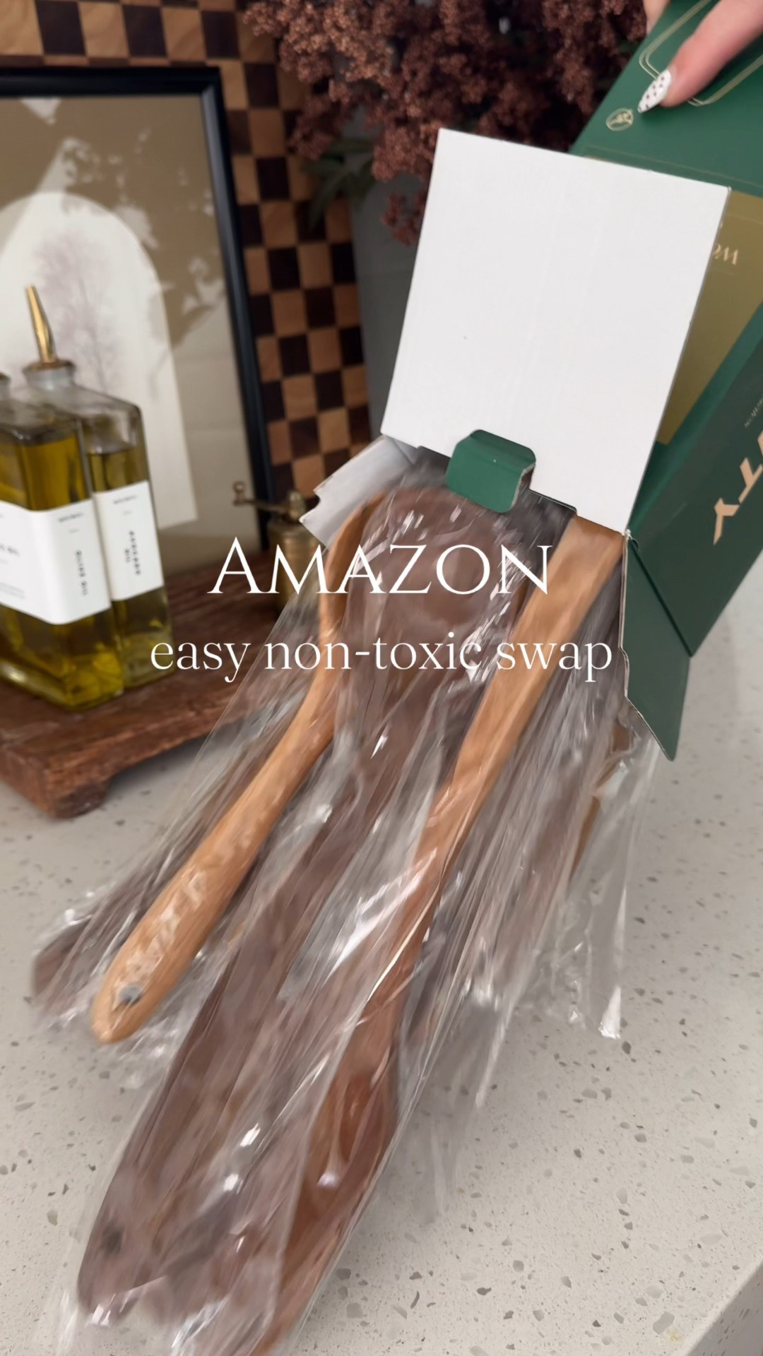 Here is an easy non-toxic swap! Ditch the plastic with these teakwood utensils from amazon 

#LTKHome #LTKSaleAlert