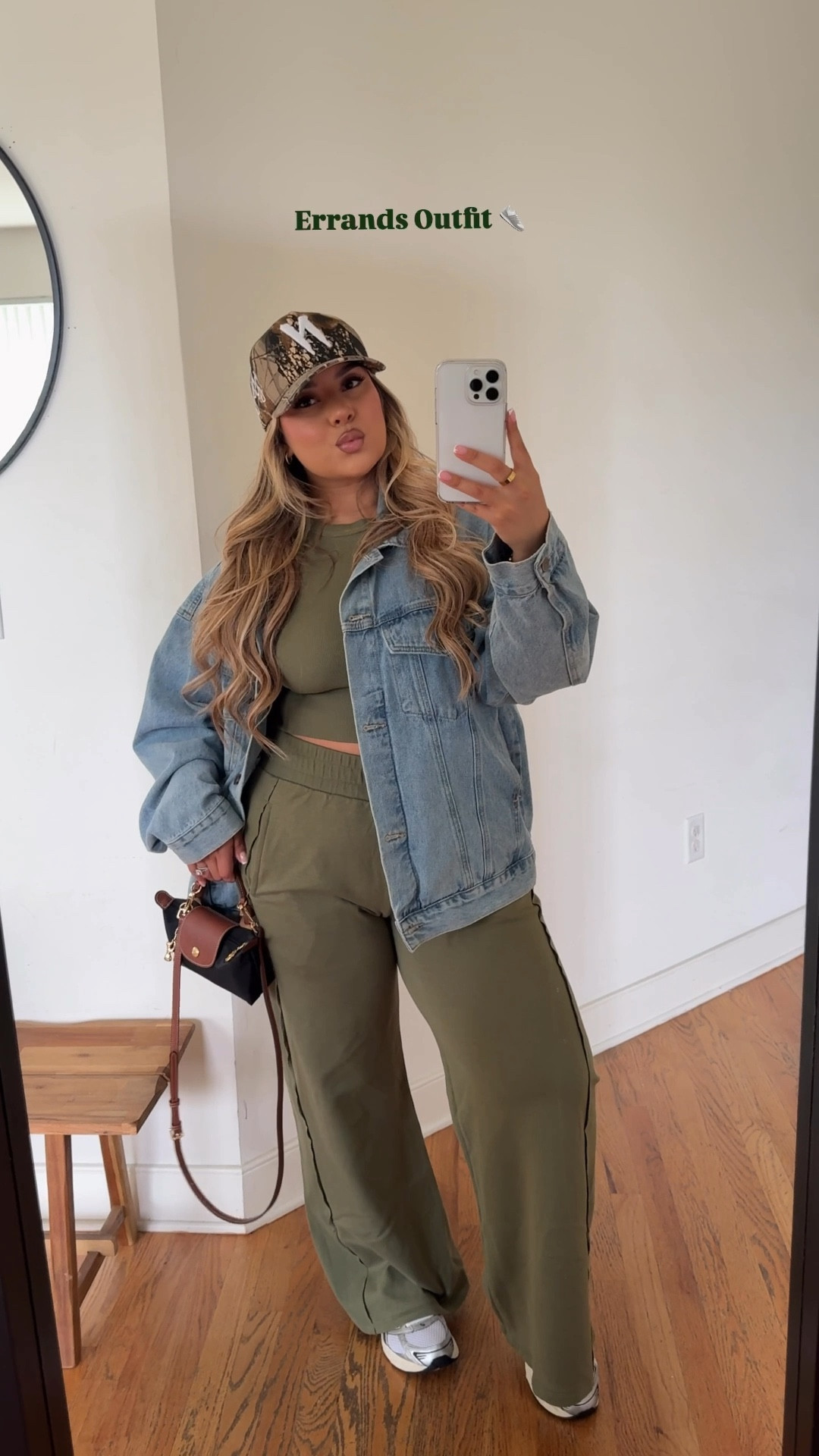 OOTD 👟 —denim jacket is optional, I wore because it was raining and places have AC! 

Set size L - short girl friendly (I’m 5’2 for ref*)

#LTKStyleTip #LTKSeasonal #LTKMidsize