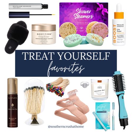 Treat yourself 🧖🏻‍♀️✨ Love these self care finds! Roundup includes slippers, an Amazon candle, hair care products, shower steamers and more! 

Amazon finds, beauty finds, beauty must have, self care favorites, self care essentials, beauty favorites, treat yoself, Mother’s Day gifts, gifts for mom, women’s beauty care 

#LTKbeauty #LTKFind #LTKGiftGuide