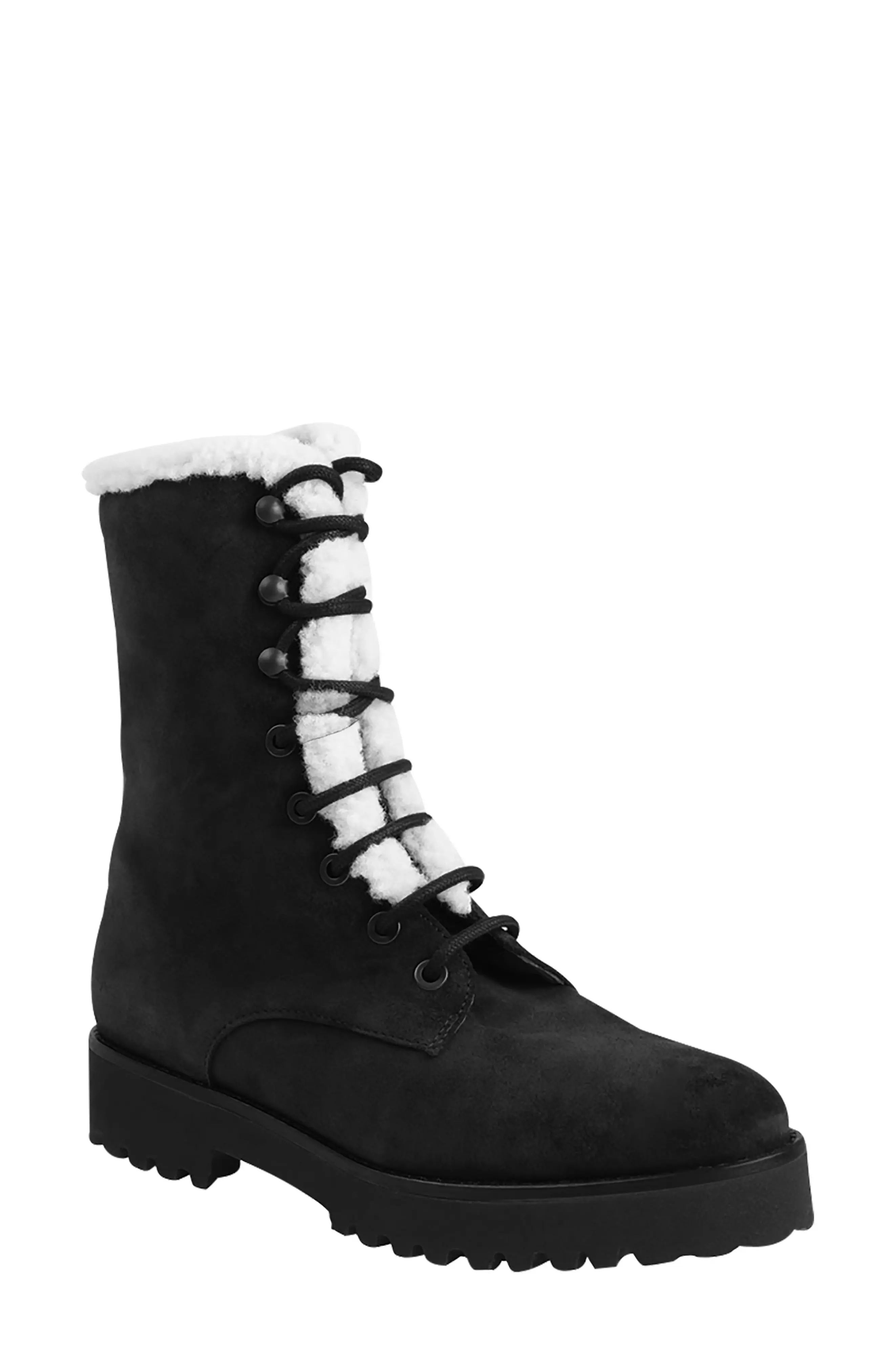 Women's Andre Assous Prisca Water Resistant Boot, Size 11 M - Black | Nordstrom