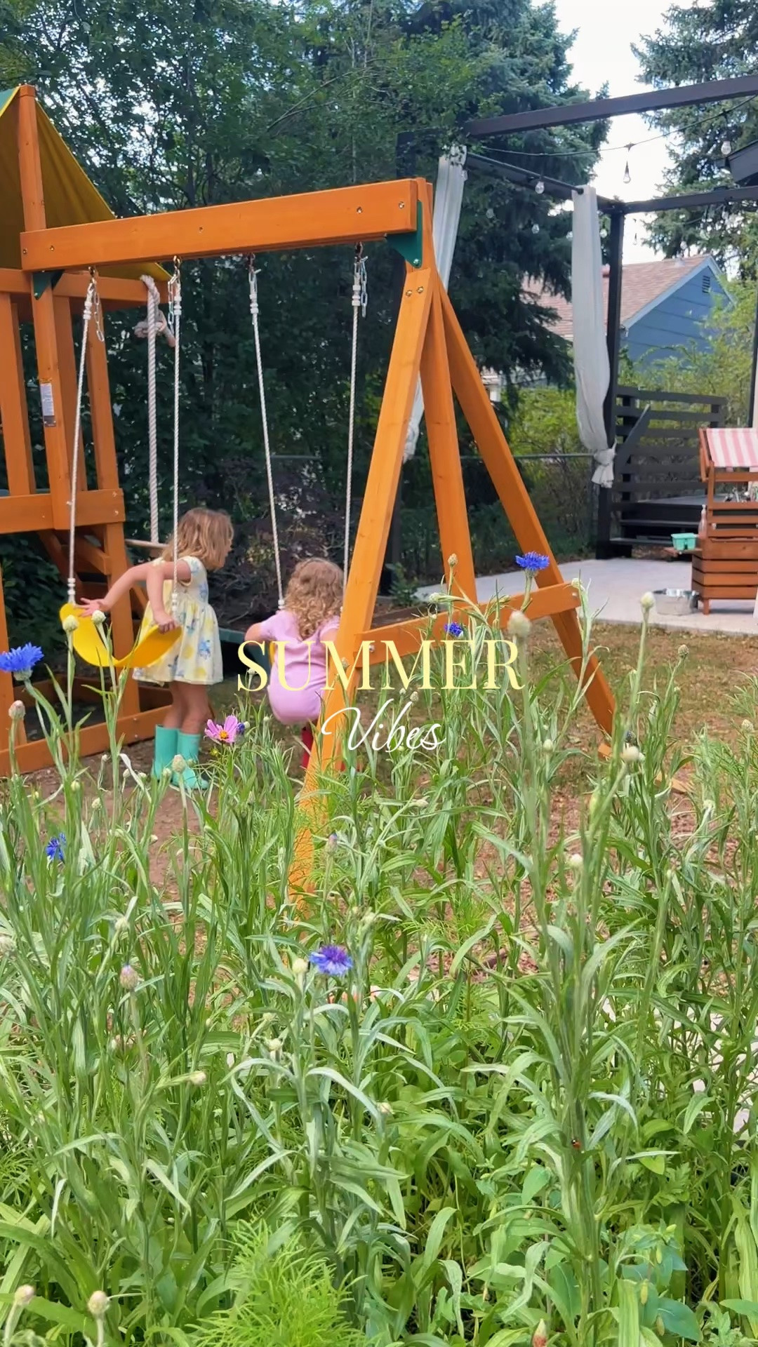 Summer looks a little slower around here ☀️

Barefoot mornings, muddy hands, popsicle breaks, and endless backyard adventures. The playground, mud kitchen, and garden have become the heart of our summer days, and honestly, it’s where some of our favorite memories are being made.

Nothing fancy—just sunshine, imagination, and a backyard full of childhood magic. 🤍

#BackyardKids #SummerWithKids #OutdoorPlay #GirlMomLife #ChildhoodUnplugged

#LTKdayinmylife #LTKmomlife #LTKKids