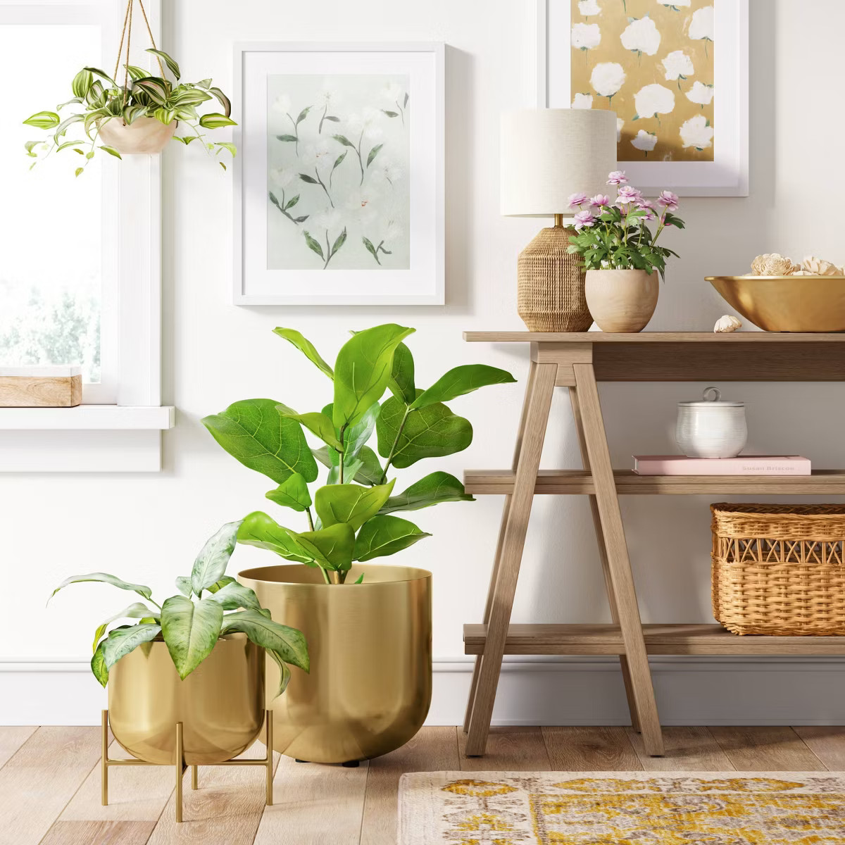 Small Brass Planter - Threshold™ | Target