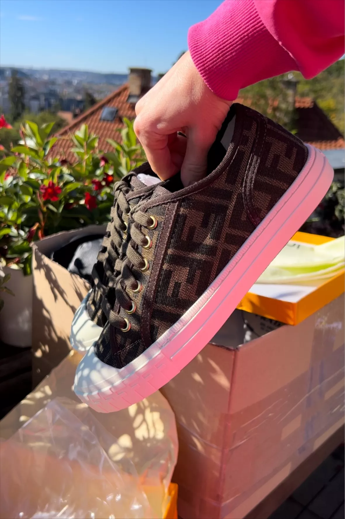 Gucci Danielle Platform Sandals in Brown — UFO No More