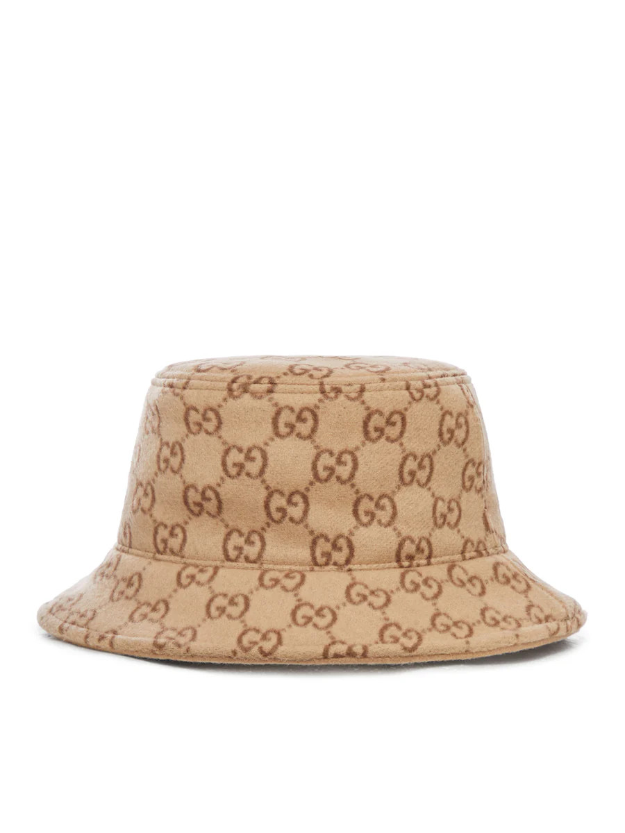 GG JACQUARD WOOL BOB HAT | Suitnegozi INT