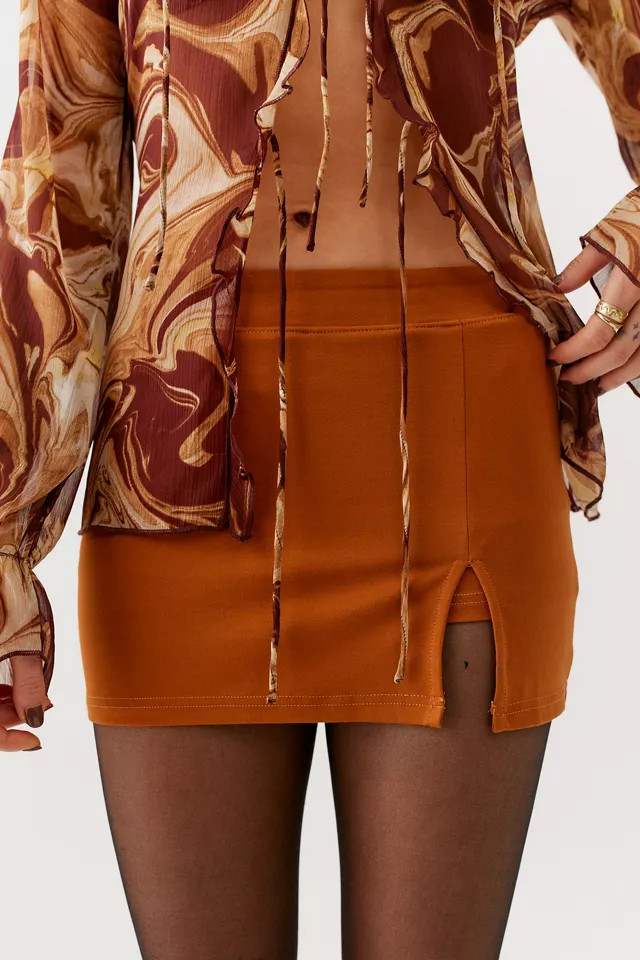 UO Grace Knit Mini Skort | Urban Outfitters (US and RoW)