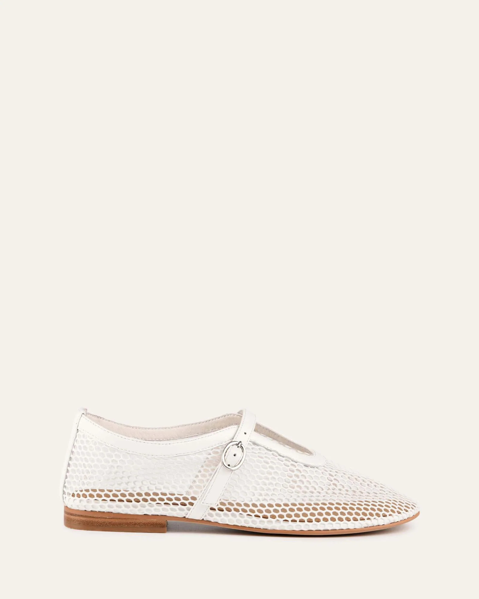 FOLEY CASUAL FLATS WHITE MESH | Jo Mercer (AU)