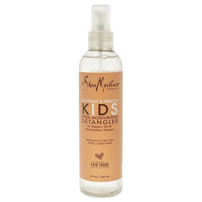 Sheamoisture Kids Extra Moisturizing Detangler for Curly Hair Coconut and Hibiscus Kids Detangler... | Amazon (US)